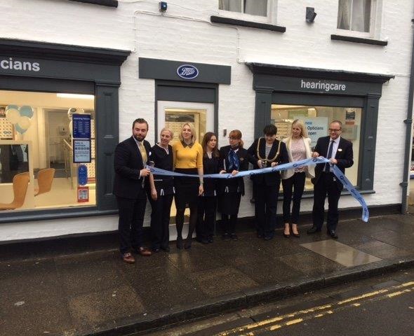 Boots Opticians Franchise opening of a shop Wells